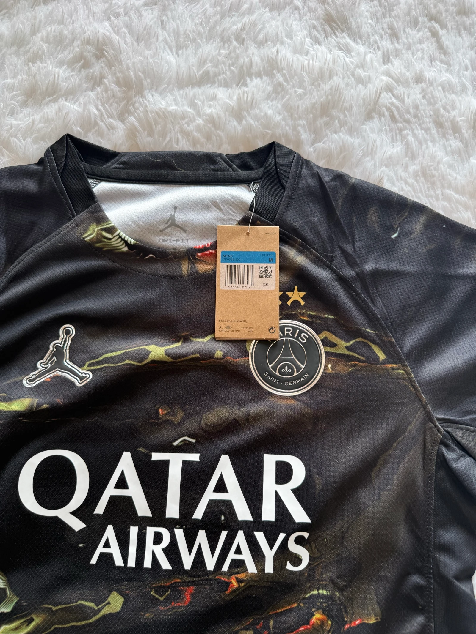 Camisola de futebol PSG back2back 2 estrelas nova tamanho M – photo 4